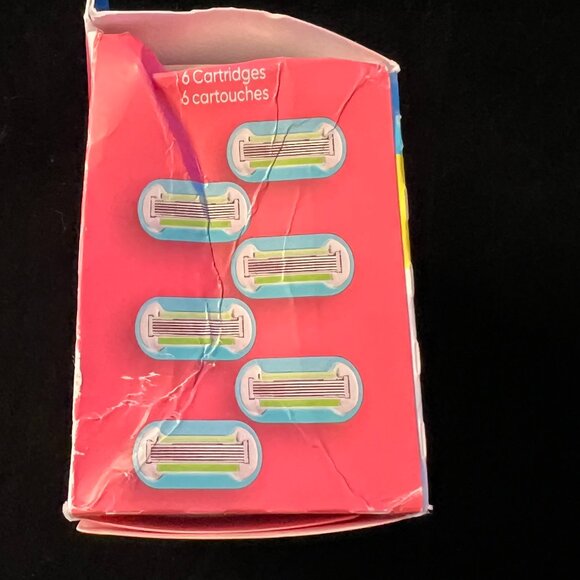 Gillette Venus Cartridges 6 Pack 5 Blades  Extra Smooth NIB - Picture 3 of 3